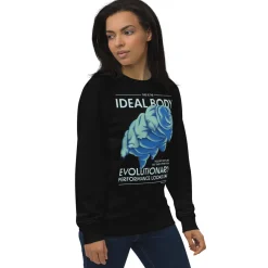 Cognitive Surplus Tardigrade: Peak Evolutionary Performance Sweatshirt - Organic* Sweatshirts | Microbiology