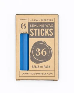 Cognitive Surplus Tech Blue Sealing Wax Sticks* Wax Sticks