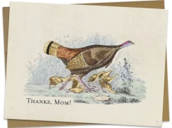 Cognitive Surplus Thanks, Mom! Turkey Card - Mother's Day Card | * Greeting Cards | Biology