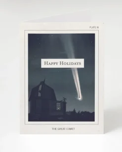 Cognitive Surplus The Great Comet: Happy Holidays Card - Astronomy Card | * Greeting Cards | Astronomy