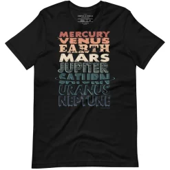 Cognitive Surplus The Planets Graphic Tee* Unisex Graphic Tees | Astronomy
