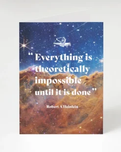 Cognitive Surplus Theoretically Impossible - Astronomy Stationery | * Greeting Cards | Astronomy