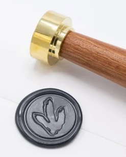 Cognitive Surplus T-Rex Footprint Wax Seal | * Wax Stamps | Paleontology