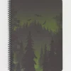 Cognitive Surplus Twilight Forest Spiral Notebook | * The Helix | Botany
