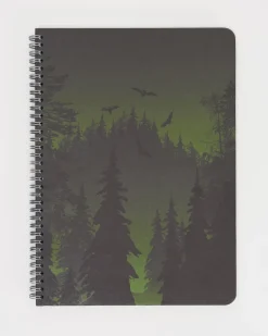 Cognitive Surplus Twilight Forest Spiral Notebook | * The Helix | Botany