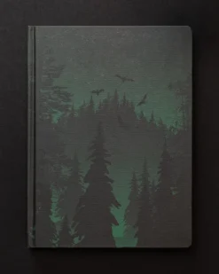 Cognitive Surplus Twilight in the Evergreen Forest Dark Matter Notebook* Black Paper Notebooks | The Dark Matter