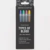 Cognitive Surplus Types of Blood Gel Pens (Pack of 6)* Pens | Medicine