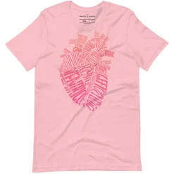 Cognitive Surplus Typographic Heart Graphic Tee* Unisex Graphic Tees | Medicine