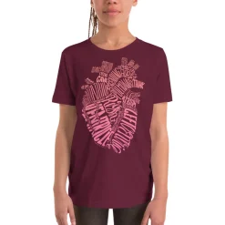 Cognitive Surplus Typographic Heart Youth Graphic Tee* Youth Graphic Tees | Medicine