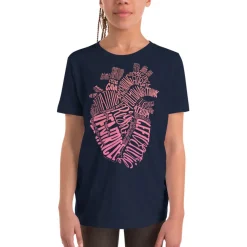 Cognitive Surplus Typographic Heart Youth Graphic Tee* Youth Graphic Tees | Medicine