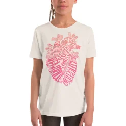 Cognitive Surplus Typographic Heart Youth Graphic Tee* Youth Graphic Tees | Medicine