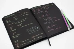 Cognitive Surplus Under the Waves Dark Matter Notebook* Black Paper Notebooks | The Dark Matter