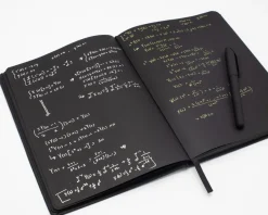 Cognitive Surplus Under the Waves Dark Matter Notebook* Black Paper Notebooks | The Dark Matter