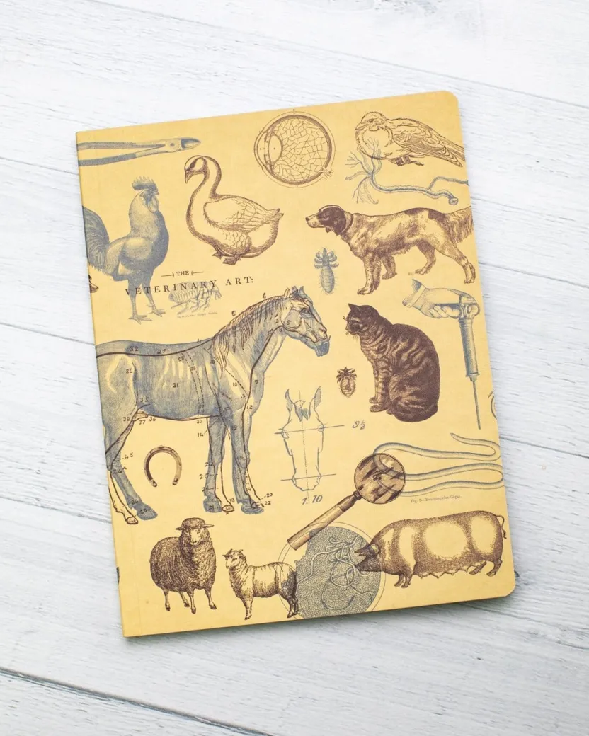 Cognitive Surplus Veterinarian Notebook - Softcover | Vet Journal* The Experiment | Veterinary Science
