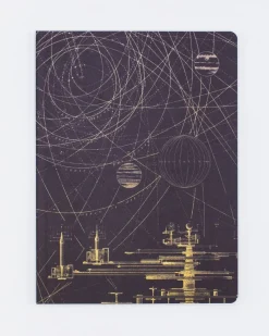 Cognitive Surplus Vintage Astronomy Softcover Notebook Orbits | Space Notebook* The Experiment | Astronomy