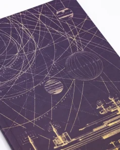 Cognitive Surplus Vintage Astronomy Softcover Notebook Orbits | Space Notebook* The Experiment | Astronomy