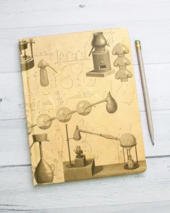 Cognitive Surplus Vintage Chemistry Hardcover Notebook | Chemistry Gift* The Hypothesis | Pharmacy