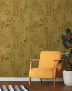 Cognitive Surplus Vintage Chemistry Wallpaper* Wallpaper | Chemistry