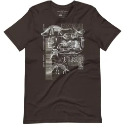 Cognitive Surplus Vintage Dinosaurs Graphic Tee* Unisex Graphic Tees | Paleontology