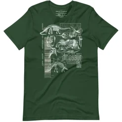Cognitive Surplus Vintage Dinosaurs Graphic Tee* Unisex Graphic Tees | Paleontology