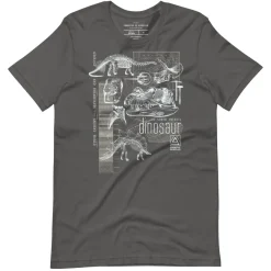 Cognitive Surplus Vintage Dinosaurs Graphic Tee* Unisex Graphic Tees | Paleontology