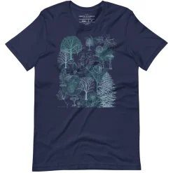 Cognitive Surplus Vintage Forest Graphic Tee* Unisex Graphic Tees | Botany