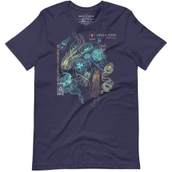 Cognitive Surplus Vintage Jellyfish Graphic Tee* Unisex Graphic Tees | Marine Biology
