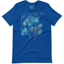 Cognitive Surplus Vintage Jellyfish Graphic Tee* Unisex Graphic Tees | Marine Biology