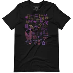 Cognitive Surplus Vintage Lounge Mushroom Graphic Tee* Unisex Graphic Tees | Biology