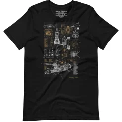 Cognitive Surplus Vintage Rocketry Graphic Tee* Unisex Graphic Tees | Engineering