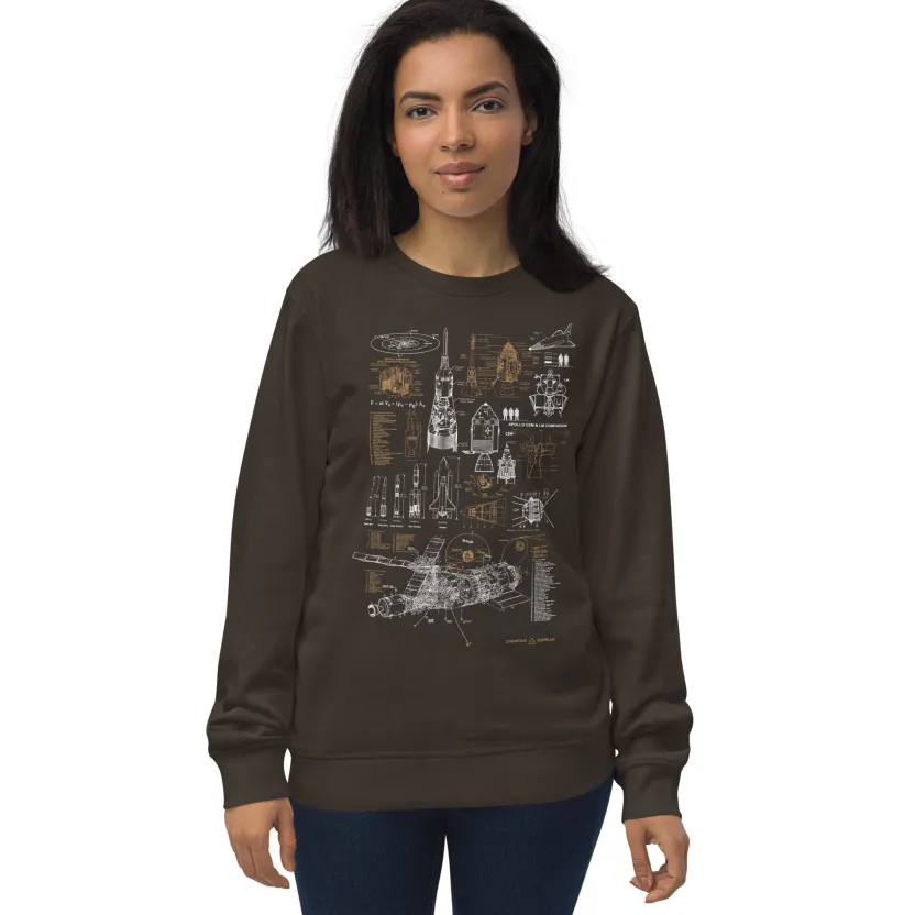 Cognitive Surplus Vintage Rocketry Sweatshirt - Organic* Sweatshirts | Engineering