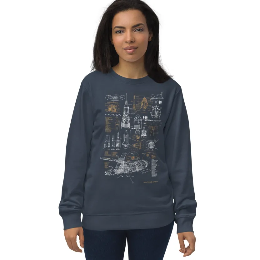 Cognitive Surplus Vintage Rocketry Sweatshirt - Organic* Sweatshirts | Engineering