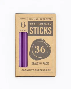 Cognitive Surplus Violet Plum Sealing Wax Sticks* Wax Sticks