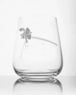 Cognitive Surplus Voyage to the Unknown Wine Glass - Voyager 1 | * Wine Glasses | Astronomy