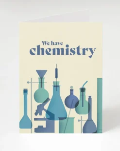 Cognitive Surplus We Have Chemistry - Love Valentine Card | * Greeting Cards | Chemistry