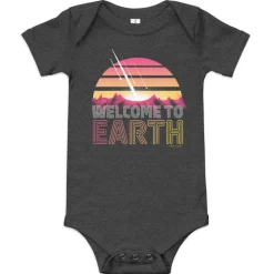 Cognitive Surplus Welcome to Earth Baby Bodysuit* Baby Bodysuits | Astronomy
