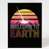 Cognitive Surplus Welcome to Earth Card - New Baby Card | * Greeting Cards | Geology + Earth Science
