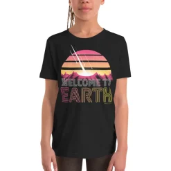 Cognitive Surplus Welcome to Earth Youth Graphic Tee* Youth Graphic Tees | Geology + Earth Science