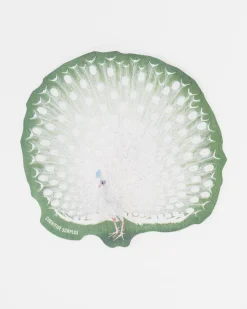 Cognitive Surplus White Peacock Sticker* Stickers | Ornithology