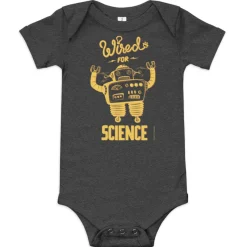 Cognitive Surplus Wired for Science Baby Bodysuit* Baby Bodysuits | Engineering