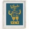 Cognitive Surplus Wired for Science Robot Museum Print* Wall Art | Physics
