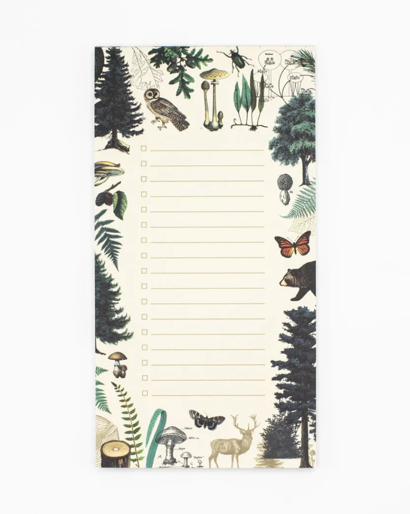 Cognitive Surplus Woodland Forest Notepads - Trees Market Pad | * Notepads | Botany