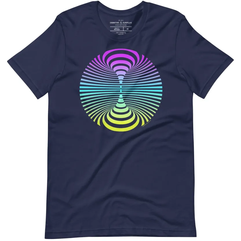 Cognitive Surplus Wormhole Graphic Tee* Unisex Graphic Tees | Physics