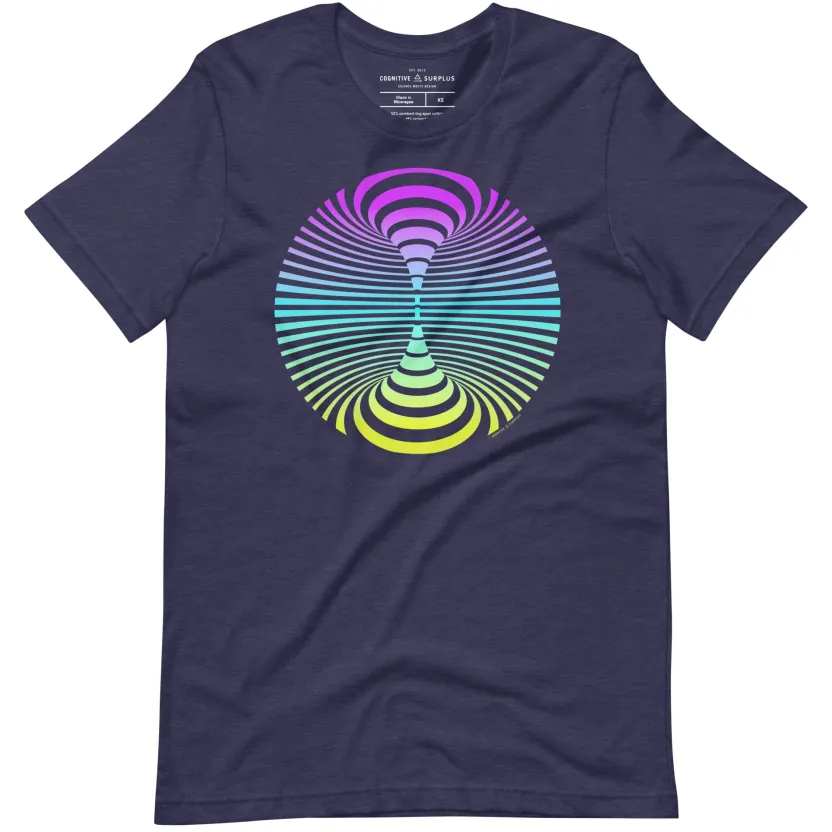 Cognitive Surplus Wormhole Graphic Tee* Unisex Graphic Tees | Physics