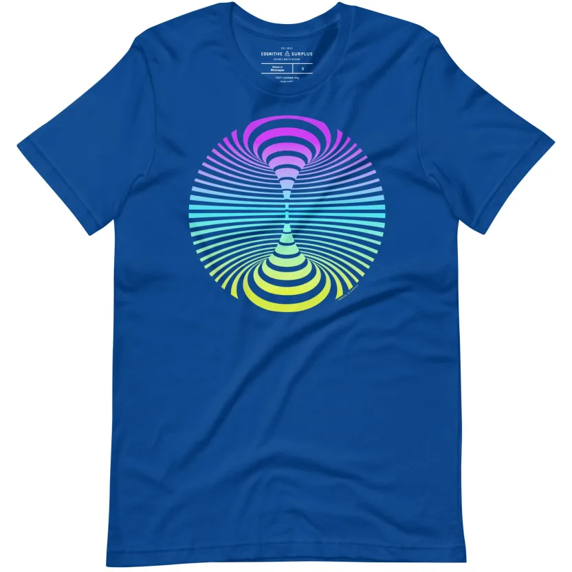Cognitive Surplus Wormhole Graphic Tee* Unisex Graphic Tees | Physics