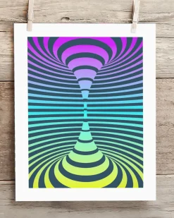 Cognitive Surplus Wormhole Museum Print* Wall Art | Astronomy