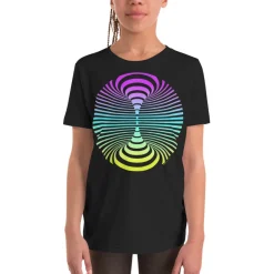 Cognitive Surplus Wormhole Youth Graphic Tee* Youth Graphic Tees | Astronomy